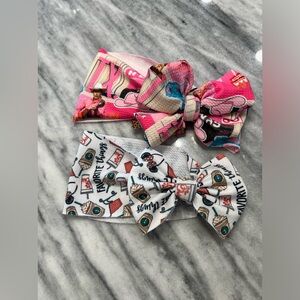 Baby/toddler Girl ,Texas /Heb/GS & Chick-fil-A Bow/headbands
